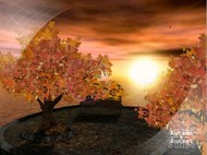 SS Autumn Sunset - Animated Desktop ScreenSaver screenshot